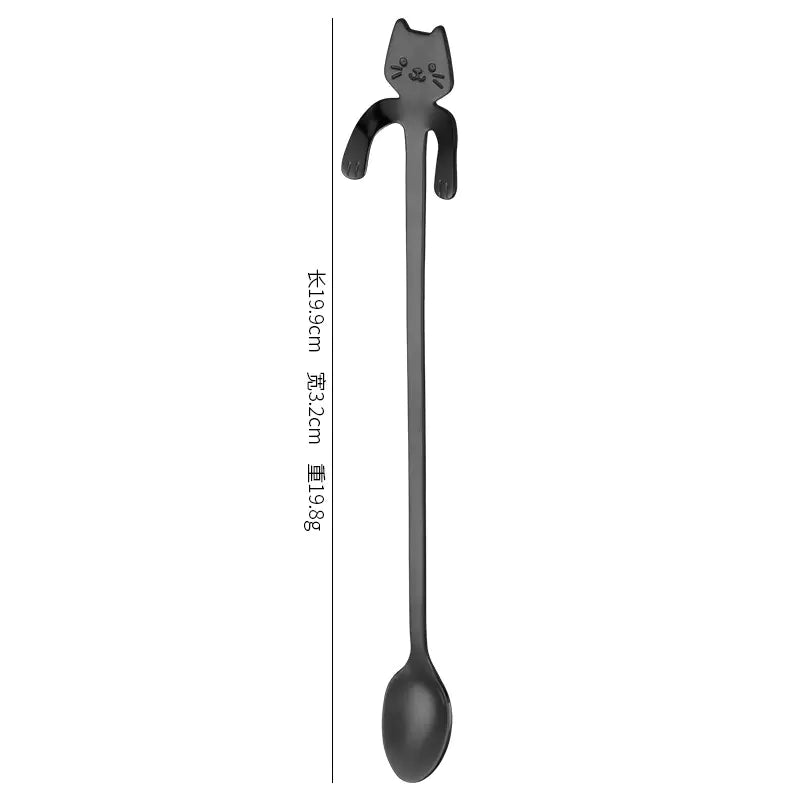 Charming Cat Stainless Steel Spoon